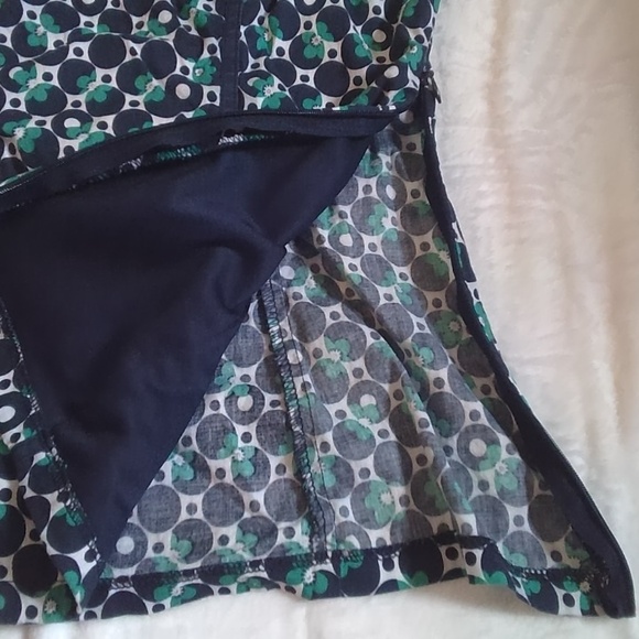 Charlotte Russe green floral halter top - Picture 2 of 7